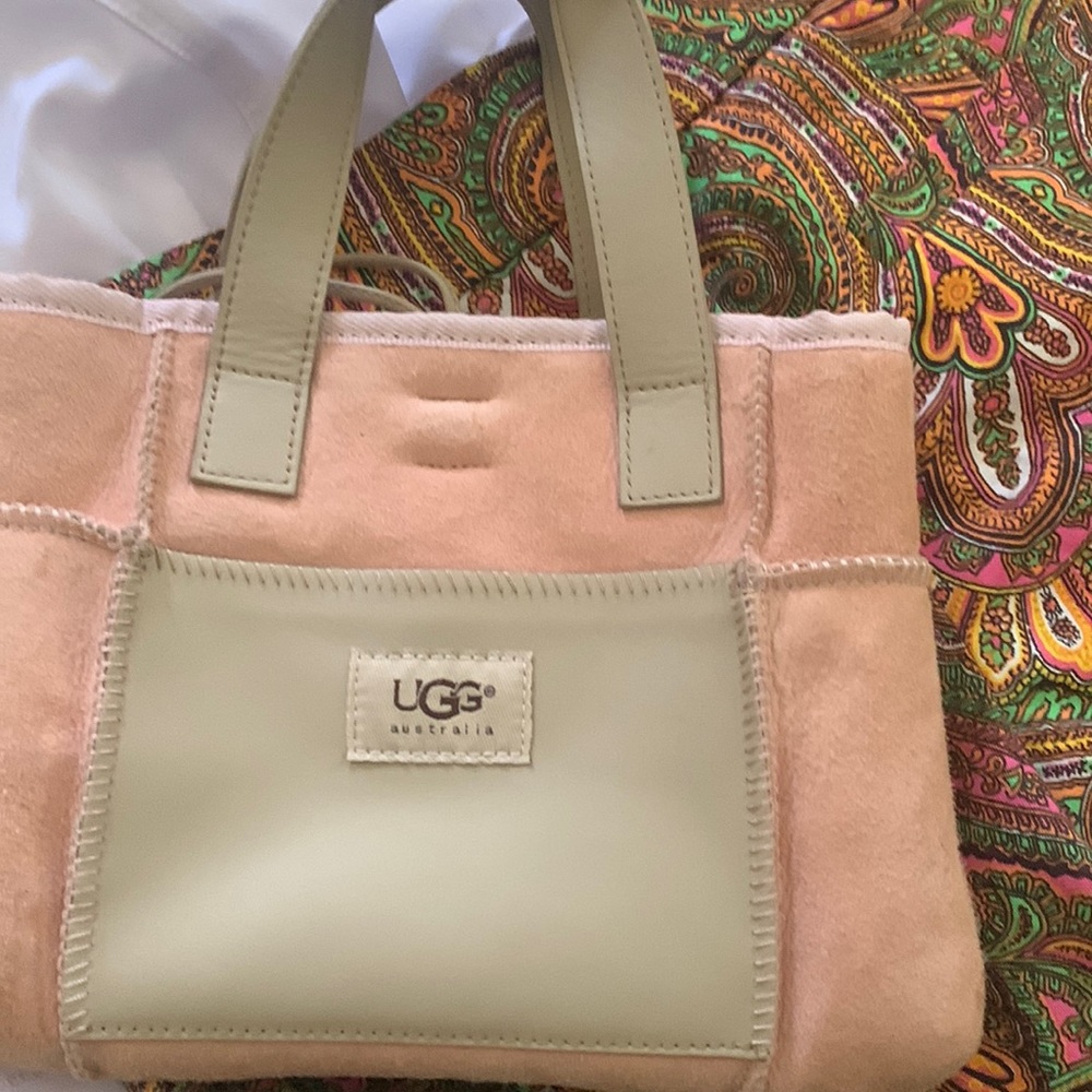 UGG small bag pale blush color in perfect condition like new never used
